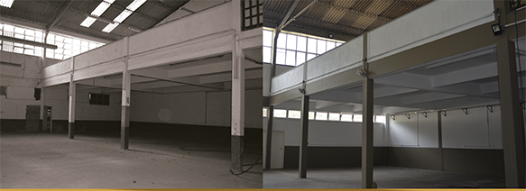 Antes e depois da reforma