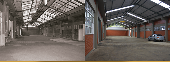 Antes e depois da reforma