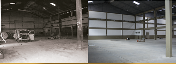 Antes e depois da reforma