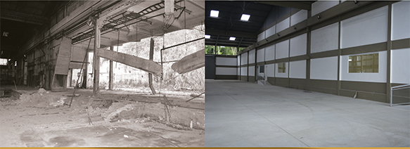 Antes e depois da reforma